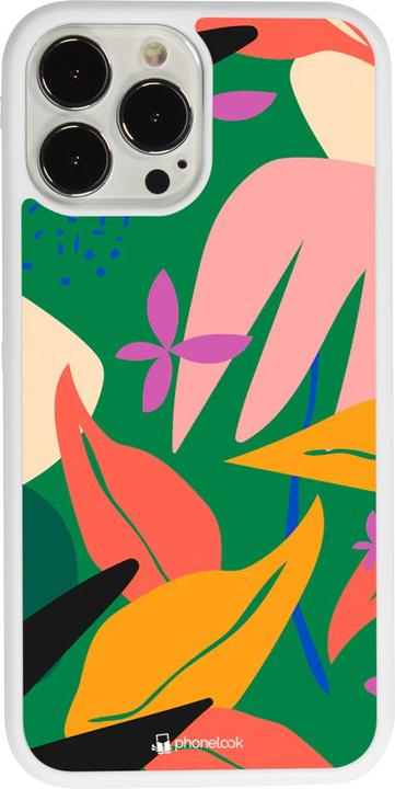Actual product image PhoneLook Cover Silicone white Abstract Jungle (Apple iPhone 13 Pro Max)