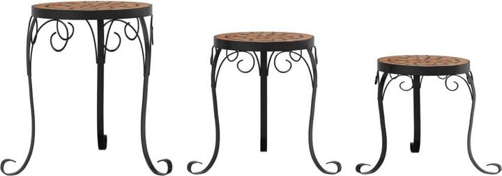 Actual product image VidaXL Pflanzenständer 3 Stk. Keramik