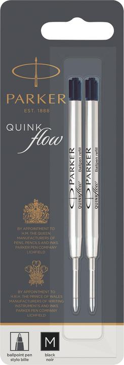 Actual product image Parker Pen Quink Flow (Refill, Black, 0.80 mm)