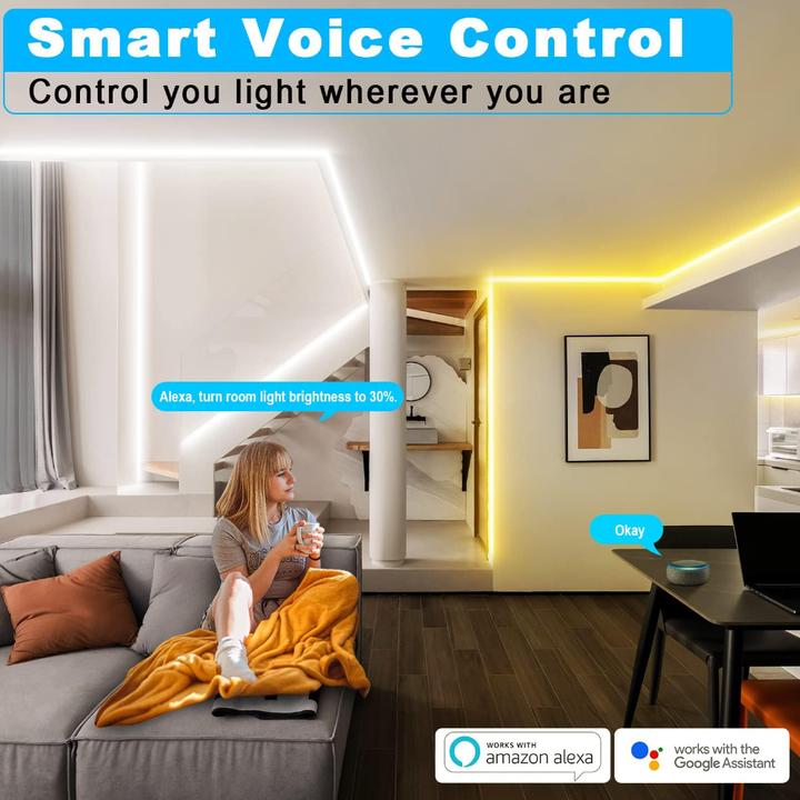 Image du produit Lumina Swiss Smart LED (Blanc neutre, Blanc chaud, Blanc froid, 700 cm, Intérieur)