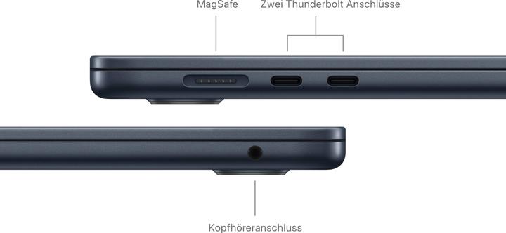 Produktbild Apple MacBook Air – 2024 (15", M3, 24 GB, 512 GB, CH)