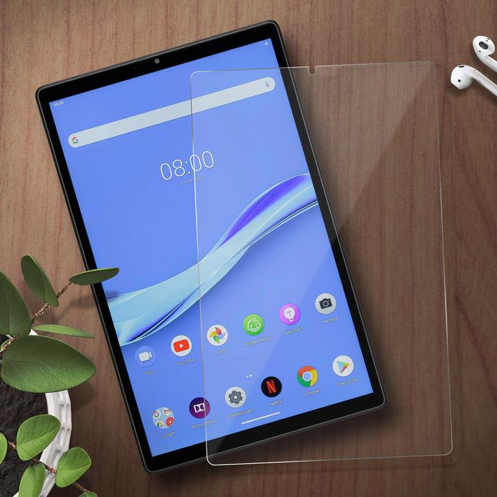 Actual product image Avizar Crystal clear film, glass screen protector (1 Piece, Tab M10 FHD Plus (2nd gen.))
