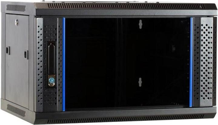 Produktbild Dsit 6 HE Serverschrank, Wandgehäuse, mit Glastür (BxTxH) 600 x 600 x 368mm (6 HE, 19 Zoll Rack)