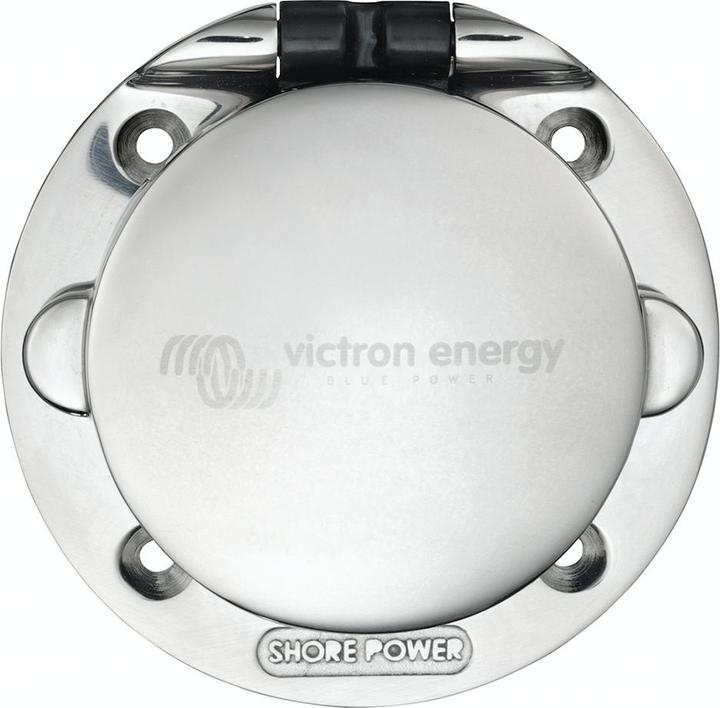 Immagine prodotto Victron Energy Presa di corrente da terra Victron 32A in acciaio inox per barca, camper e yacht
