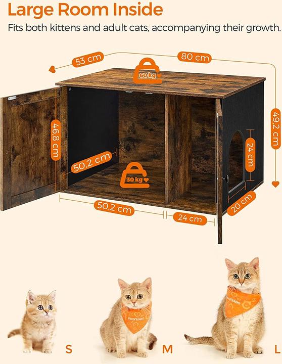 Produktbild Feandrea Mr. Kittens (Katzenklo geschlossen)