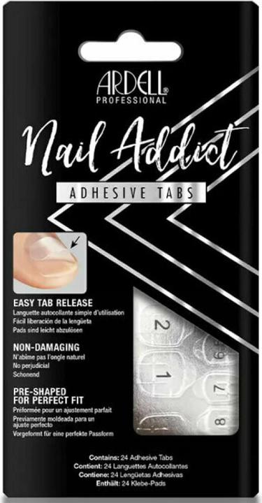 Actual product image Ardell Nail Addict - Nail Addict Adhesive Tabs (Artificial eyelashes)
