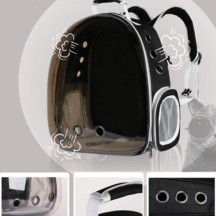 Actual product image Hoogtecly Animal rucksack with window (Dog, Cat, Breathable, Washable)