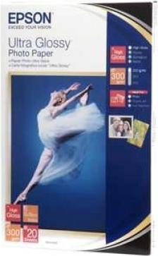 Produktbild Epson Ultra Glossy Photo 10x15cm S041926 Stylus DX 3800 300g Blatt (300 g/m², 10 x 15 cm, 20 x)