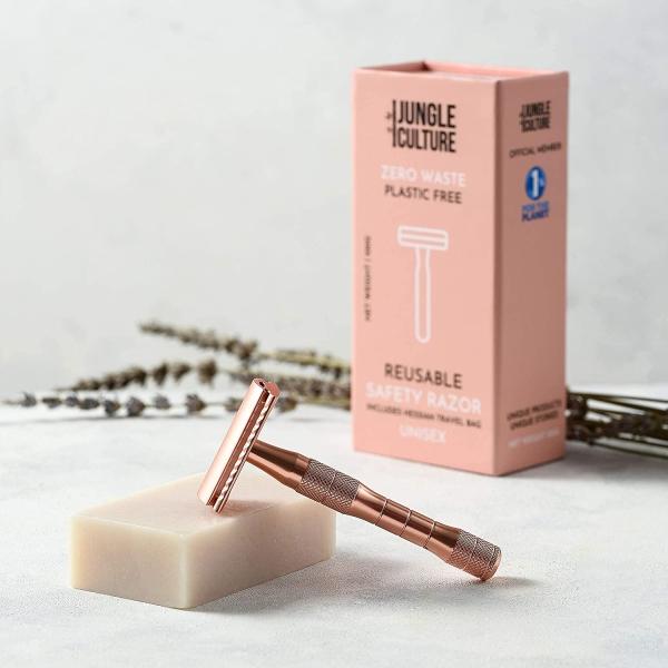Produktbild Jungle Culture - Wiederverwendbare Rasierhobel in Roségold