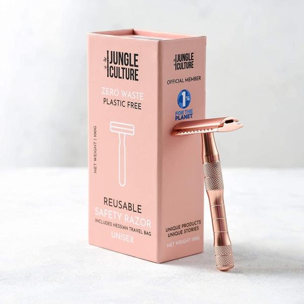 Produktbild Jungle Culture - Wiederverwendbare Rasierhobel in Roségold