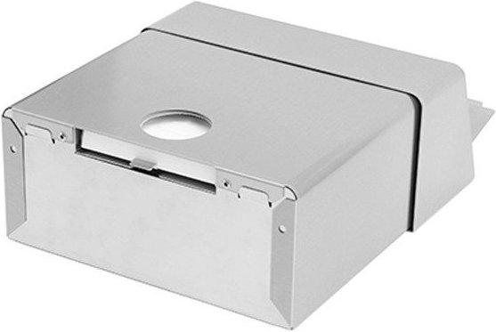 Produktbild Ophardt Hygiene Abfallbox Edelstahl mit Klappdeckel (6 l)