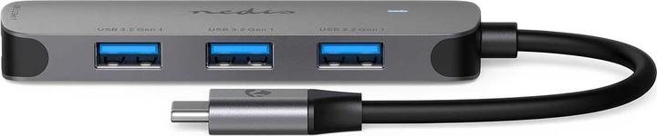 Produktbild Nedis USB-Hub 1x USB-C™ - 4x USB A, 4-Port port(s), USB 3.2 Gen1, Stromversorgung über USB, 5 Gbps (USB-C, 4 Ports)