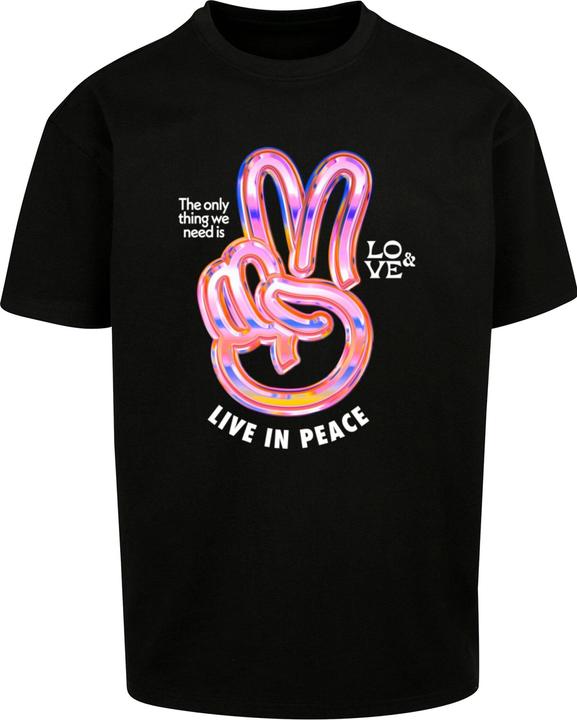 Urban Classics Live in Peace Oversize Tee - 18459