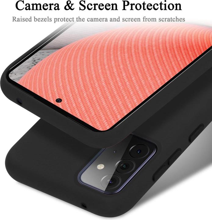 Produktbild Cadorabo TPU Liquid Silicone Case Cover (Samsung Galaxy A72, Samsung Galaxy A72 5G)