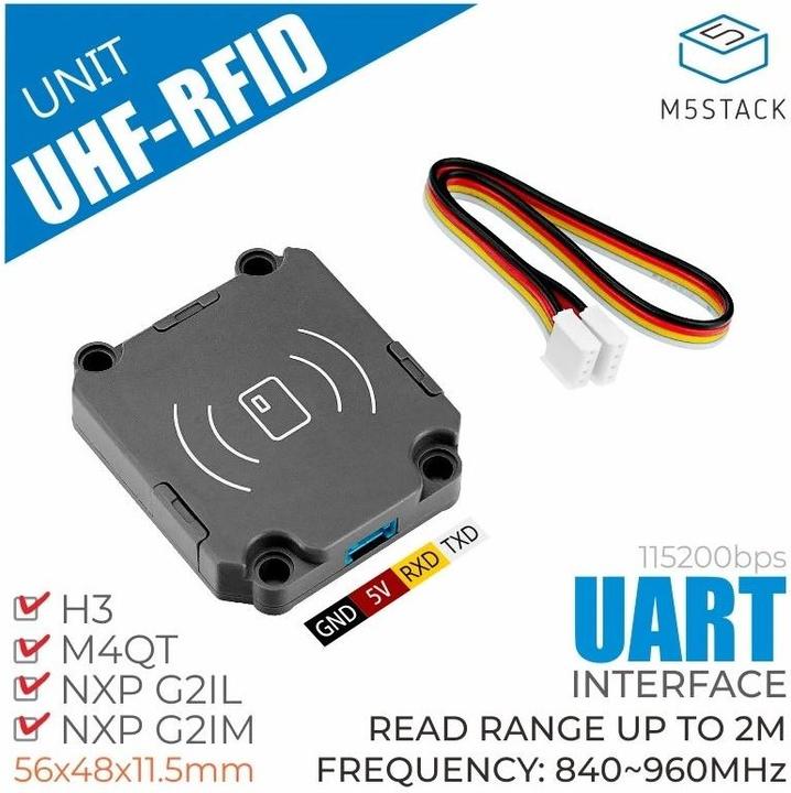 Actual product image M5Stack RFID Module UHF JRD-4035