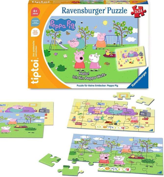 Produktbild tiptoi Puzzle für kleine Entdecker: Peppa Pig (48 Teile)