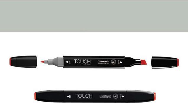Produktbild Shinhan Filzstift 233 Grayish olive green Doppelspitz (Grau, 6 mm, 1 x)