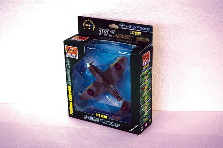Actual product image Easy Model P-40 B/C Warhawk RAF 349 Sqn. 1943 West Africa