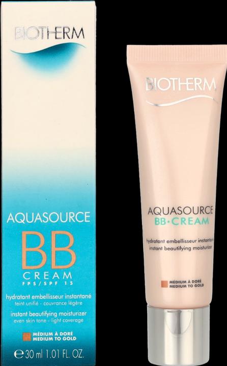 Actual product image Biotherm Aquasource (Medium To Gold)