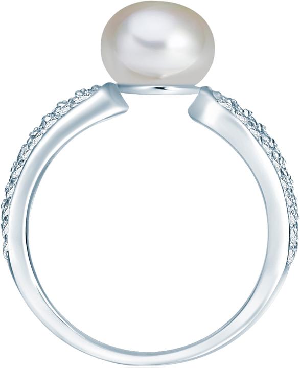 Image du produit Valero Pearls Femme argent sterling zirconium perle d'eau douce de culture argent - 2206 (54, Argent 925)