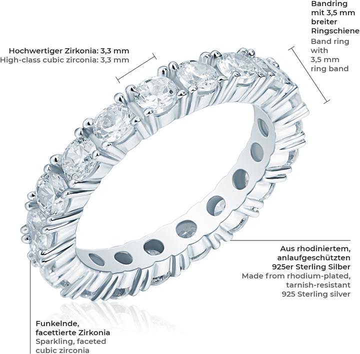 Produktbild Rafaela Donata Damen Sterling Silber Zirkonia silber - 3818 (48, 925 Silber)
