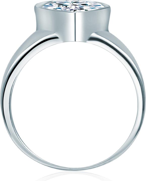 Actual product image Rafaela Donata Ladies heart sterling silver cubic zirconia silver - 3868 (60, 925 Silver)