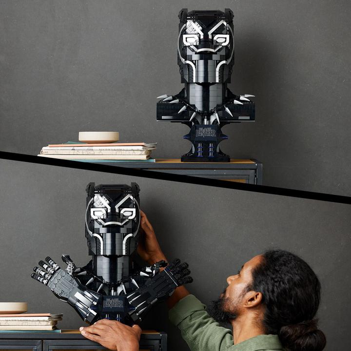 Actual product image LEGO Black Panther (76215, LEGO Marvel, LEGO Rare Sets)