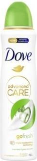 Dove Advanced Care Go Fresh Cucumber & Green Tea 72h Antiperspirant - Antiperspirant with a (150 ml)