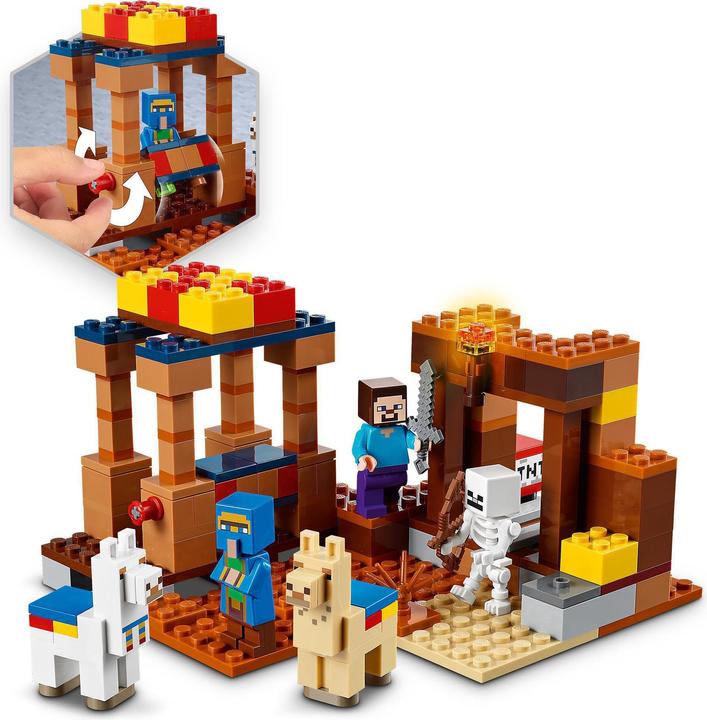 Immagine prodotto LEGO Il luogo di scambio (21167, LEGO Minecraft)