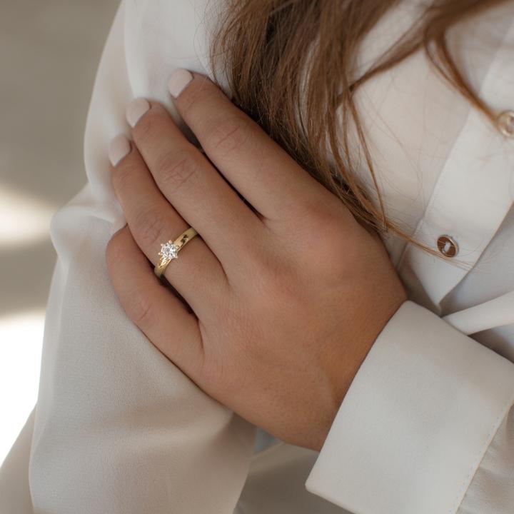 Immagine prodotto Trilani Donna Argento Cubic Zirconia Oro Giallo - 4126 (56, 925 Argento)