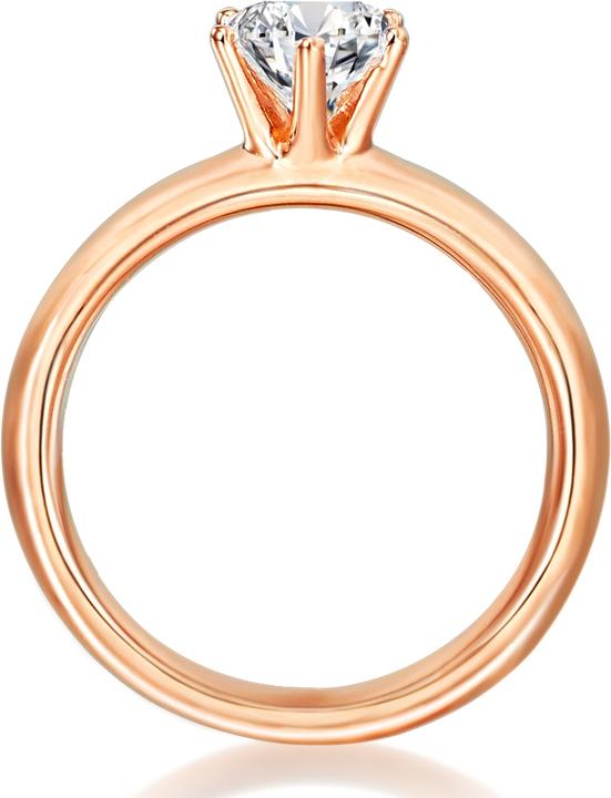 Produktbild Trilani Damen Sterling Silber Zirkonia roségold - 4130 (54, 925 Silber)