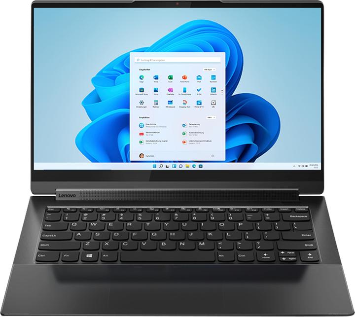 Lenovo Yoga 9 14ITL5 82BG - Flip-Design - Core i7 1185G7 / 3 GHz - Win 10 Home 64-Bit - (14", Intel Core i7-1185G7, 16 GB, 1000 GB, DE)