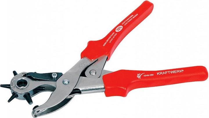 Kraftwerk Lever-action turret punch pliers (250 mm)