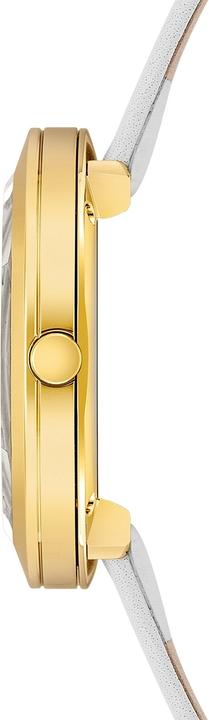 Actual product image Ladies quartz watch Lucrezia genuine leather cream white - 4332 (Analogue wristwatch, 42 mm)