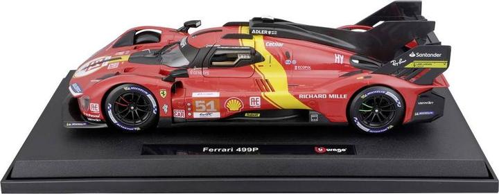 Actual product image Bburago Ferrari 499P Le Mans Champion 2023