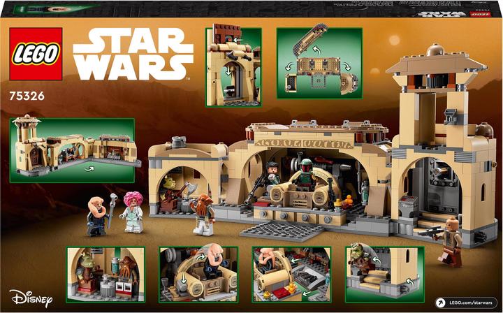 Produktbild LEGO Boba Fetts Thronsaal (75326, LEGO Star Wars)