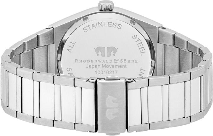 Actual product image Men's multifunctions Cooledge stainless steel silver - 5608 (Analogue wristwatch, 42 mm)