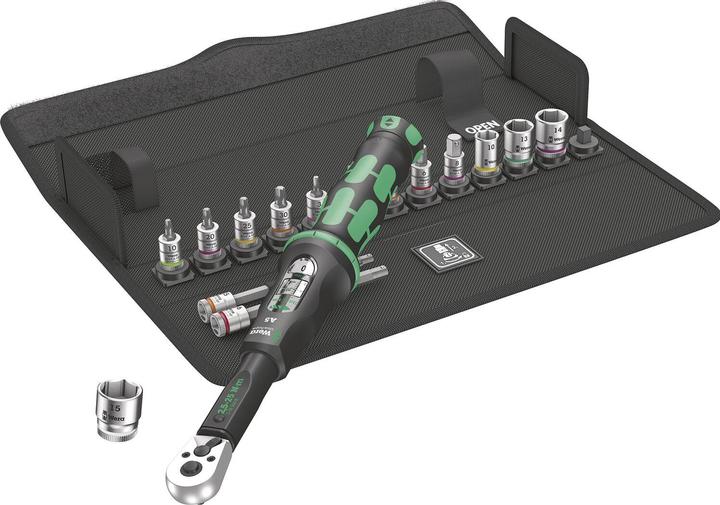 Actual product image Wera Bicycle Set Torque 1 (1/4", 2.50 Nm, 25 Nm)