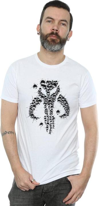 Image du produit Star Wars - T-shirt THE MANDALORIAN BLASTER SKULL - Homme (L)