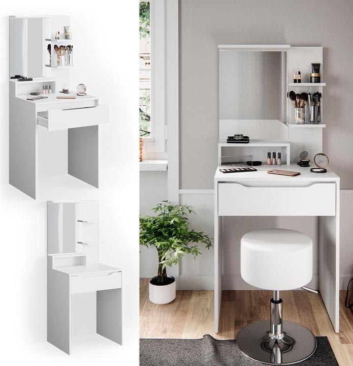 Produktbild Vicco Ruben mit Spiegel (48 x 48 x 143 cm)