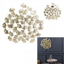 Image du produit Home Deco Factory decoration murale fleurs metal dore (Ø 48.5 cm)