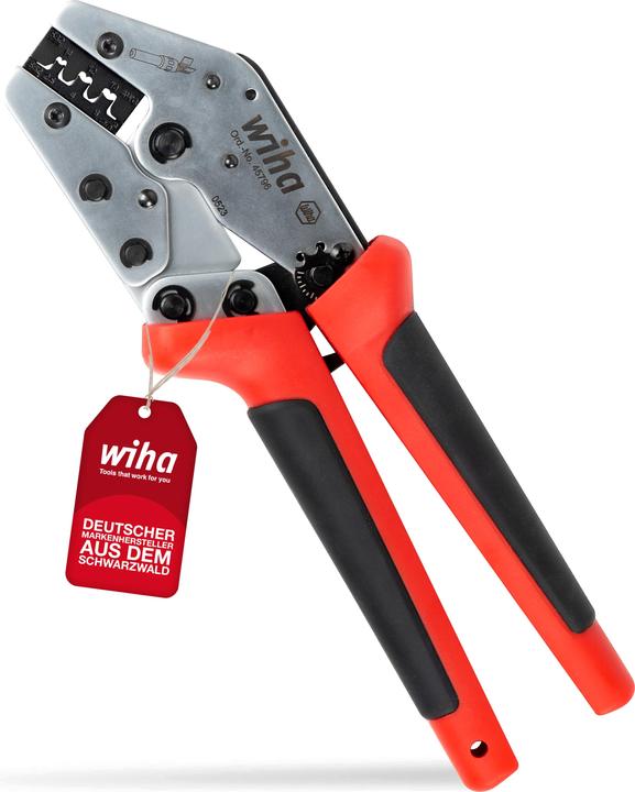 Immagine prodotto Wiha 45796 Pinza a crimpare 1 pezzo Connettore fotovoltaico, connettore solare da 2,5 a 6 mm² (250 mm)