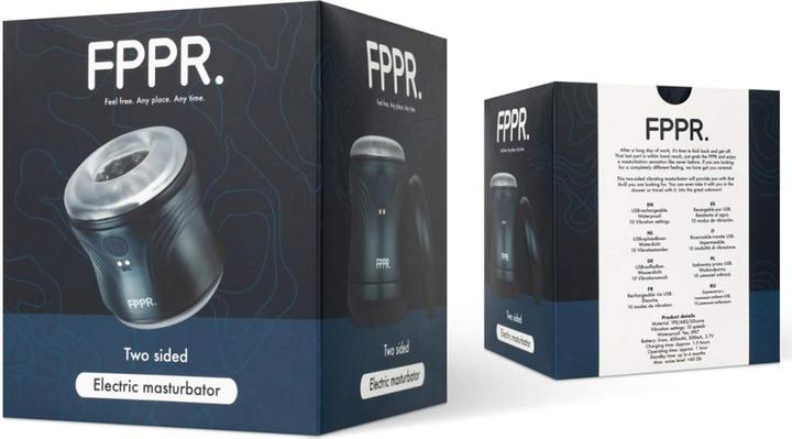 Actual product image Fppr . 2 Sided Vibrating Masturbator