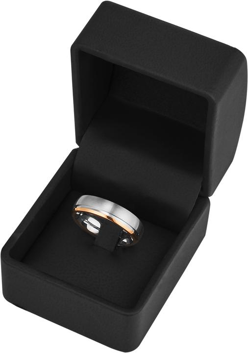 Actual product image Trilani Men's stainless steel silver / rose gold - 9650 (56)