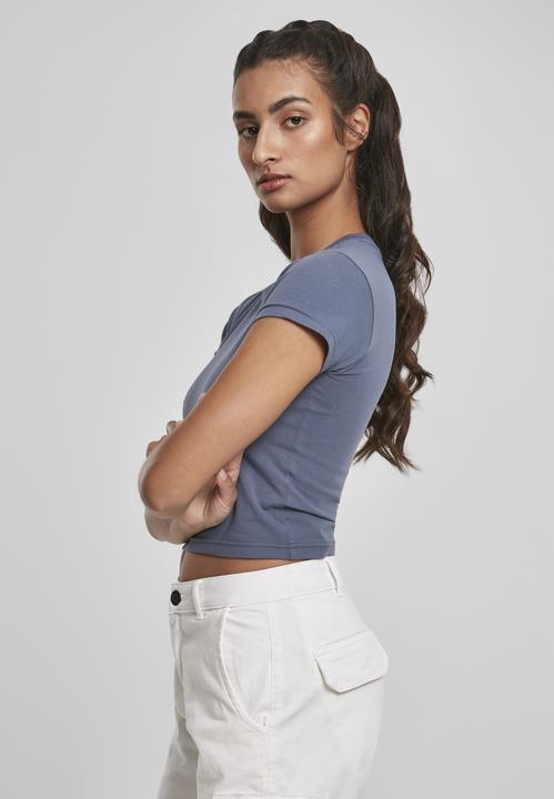 Immagine prodotto Urban Classics T-shirt in jersey elasticizzato da donna (M)