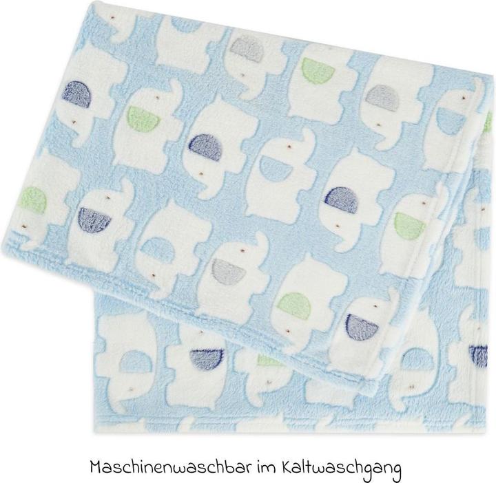 Produktbild Globus Schmusedecke Elefant (75 x 90 cm)