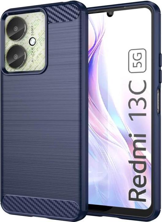 Immagine prodotto Cover-Discount Xiaomi Poco C65 / Redmi 13C - Custodia in metallo blu (Xiaomi Redmi Note 13 4G, Xiaomi Poco C65, Xiaomi Redmi 13C 5G)