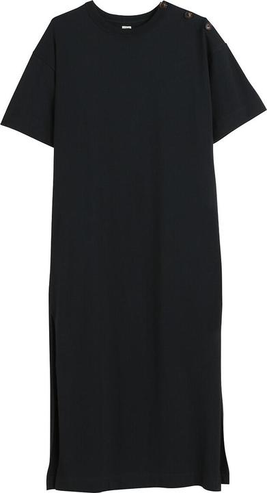 Produktbild La Redoute Collections Langes Jerseykleid mit Knopfleiste an der Schulter (M)