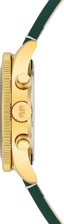 Produktbild Herren Chronograph Karthago II Echtleder grün - 23554 (Chronograph, 43 mm)