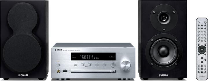 Yamaha Mcr-N470dab (CD player, Wi-Fi, Bluetooth, Multiroom, Airplay, Spotify Connect, 2x 22 W)